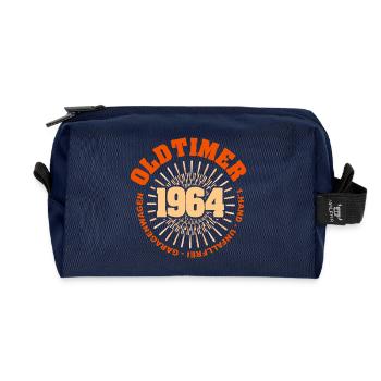 1964 - Recycelte Kulturtasche - Navy - Vorne