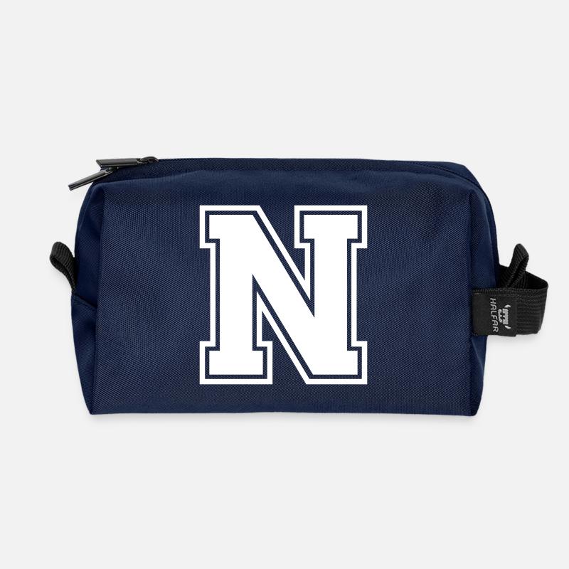 n - Recycelte Kulturtasche - Navy