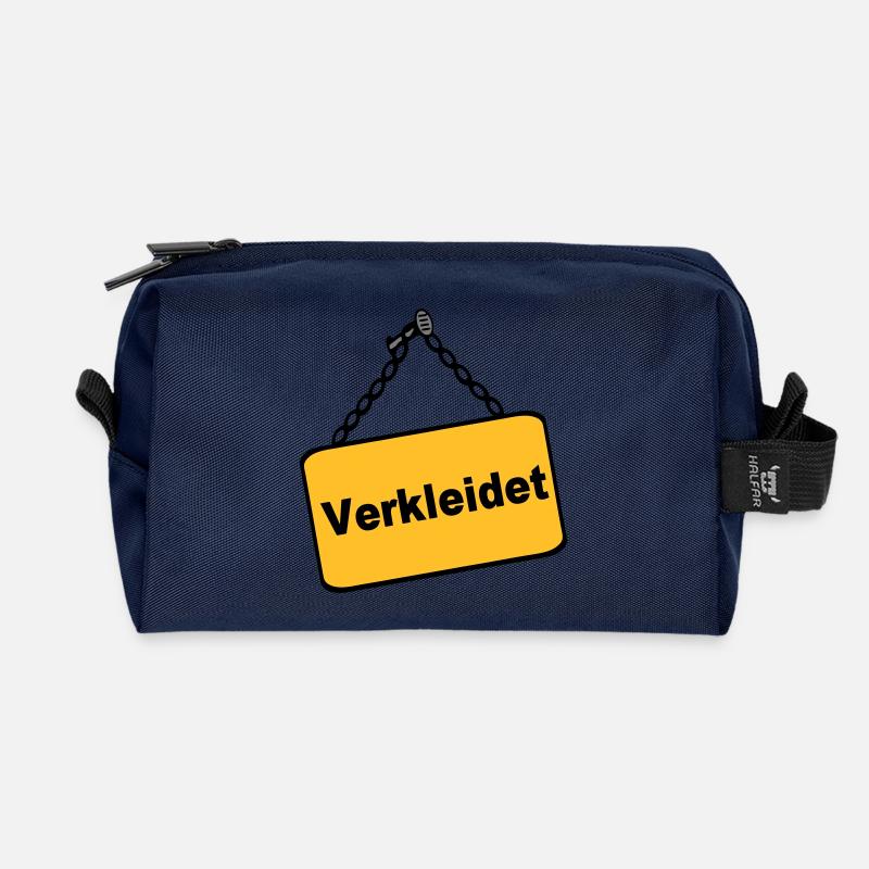 Party Shirt ,Feiern , Karneval, Verkleidet(25) - Recycelte Kulturtasche - Navy