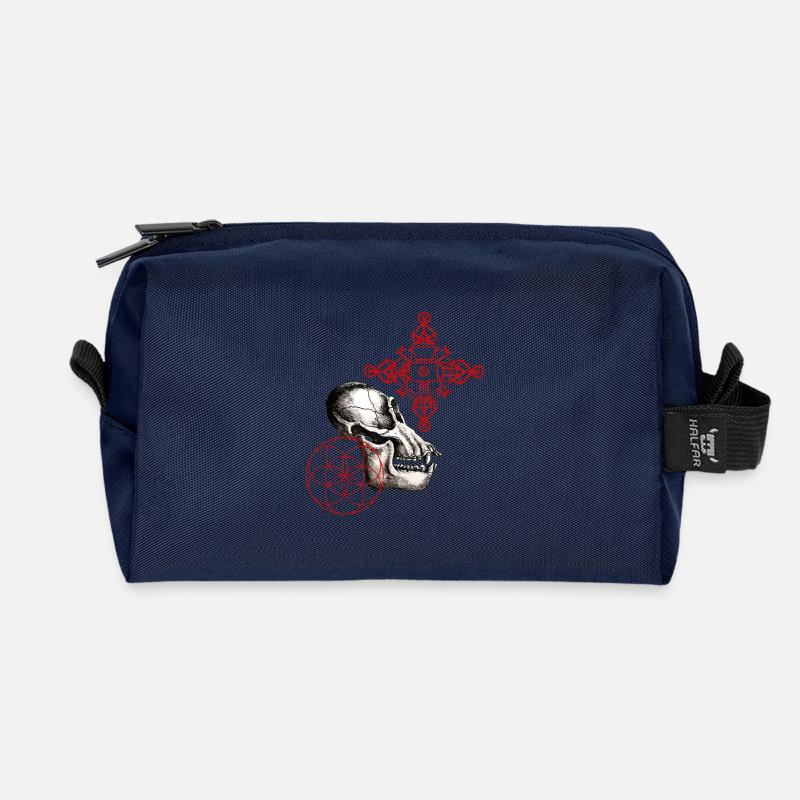 Mond-Australepithecus - Recycelte Kulturtasche - Navy