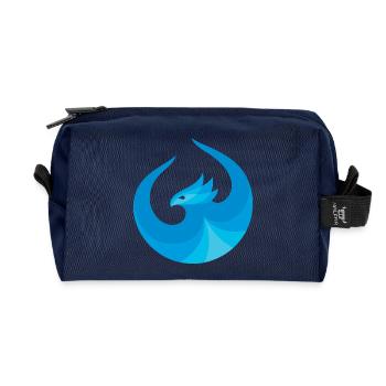 UI5 Phoenix Blue - Recycelte Kulturtasche - Navy - Vorne