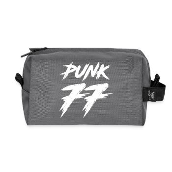 PUNK - Recycelte Kulturtasche - Anthrazit - Vorne