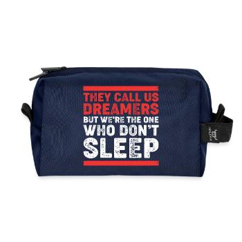 Unternehmer Workaholic - Recycelte Kulturtasche - Navy - Vorne