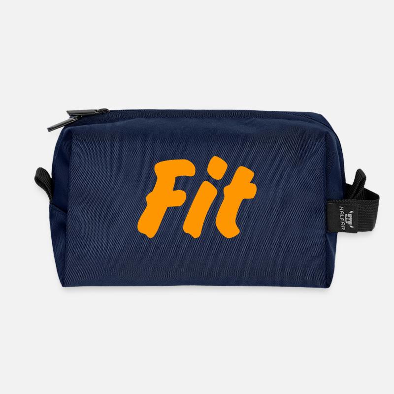 s'adapter - Trousse de toilette en tissu recyclé - marine