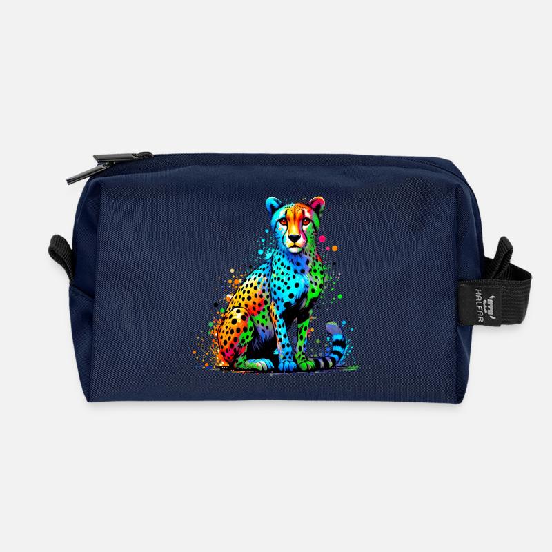 Gepard - Recycelte Kulturtasche - Navy