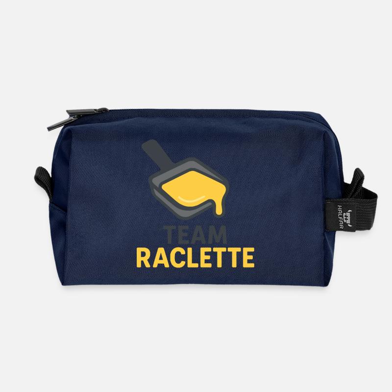 Team Raclette - Recycelte Kulturtasche - Navy