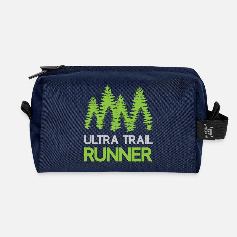 Ultra Trail Runner - Trousse de toilette en tissu recyclé - marine