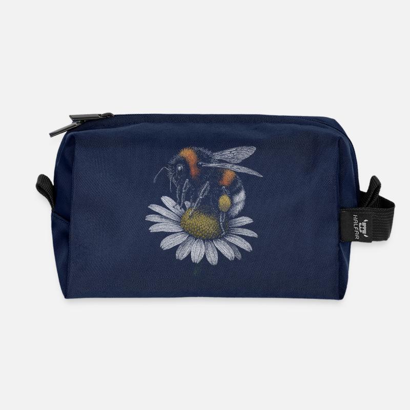 Hummel - Recycelte Kulturtasche - Navy