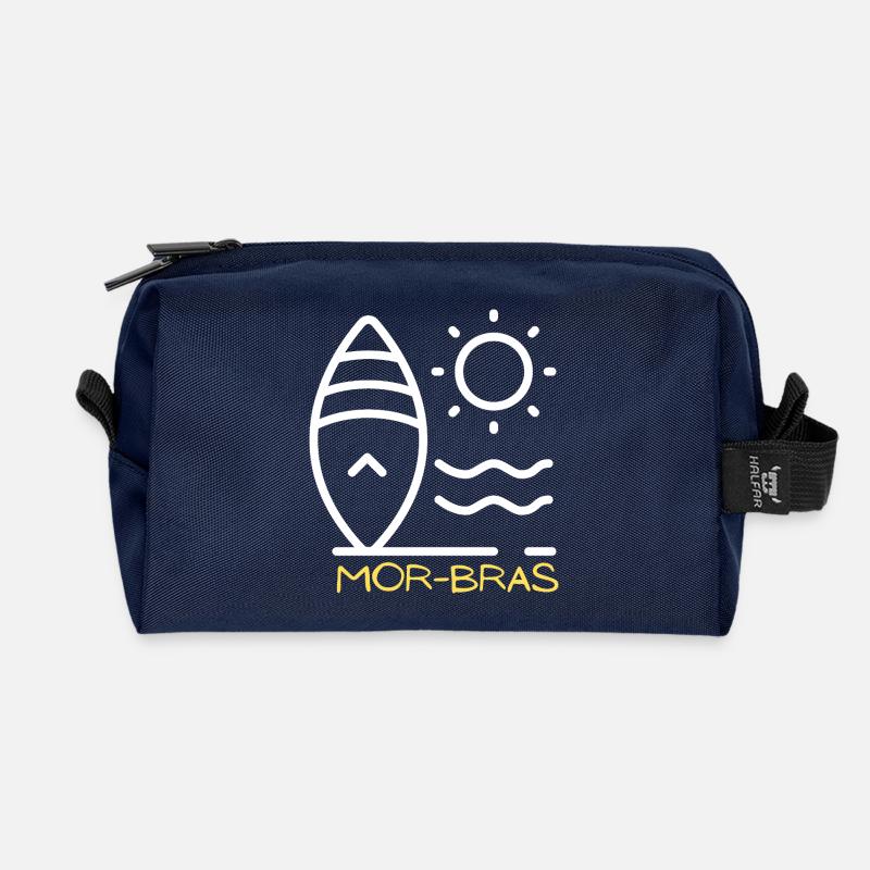 Mor-BHs - Recycelte Kulturtasche - Navy