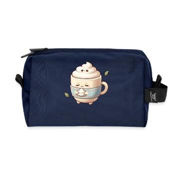 Tasse Nuage Câline - Trousse de toilette en tissu recyclé - marine - Devant