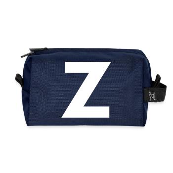 Z - Recycelte Kulturtasche - Navy - Vorne