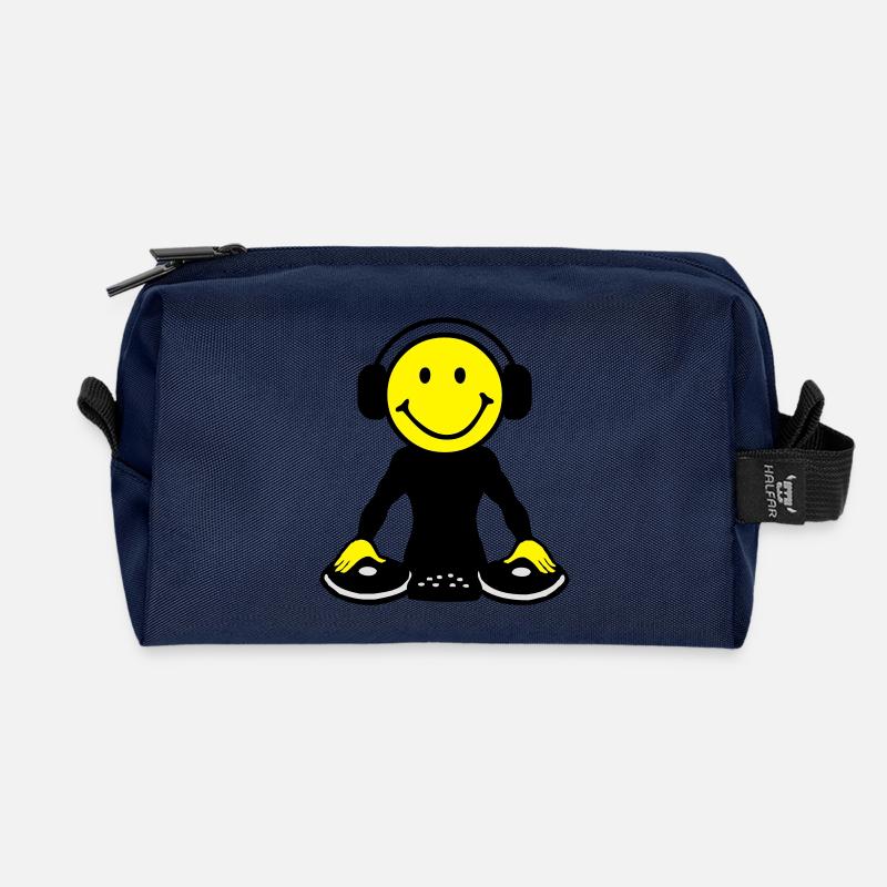 DJ - Recycelte Kulturtasche - Navy