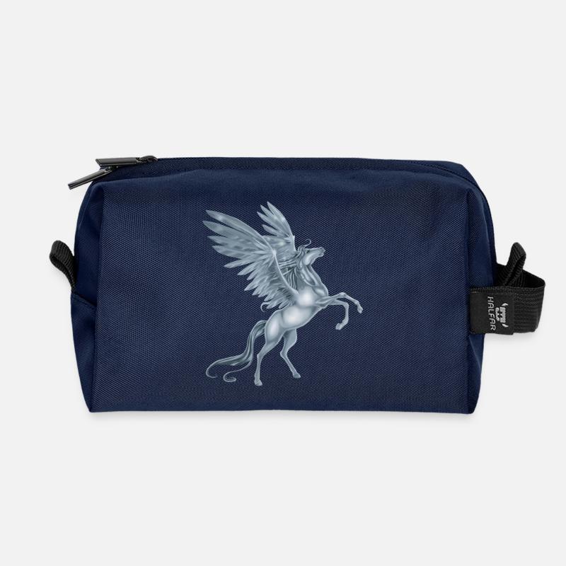Pegasus Aufzucht - Recycelte Kulturtasche - Navy