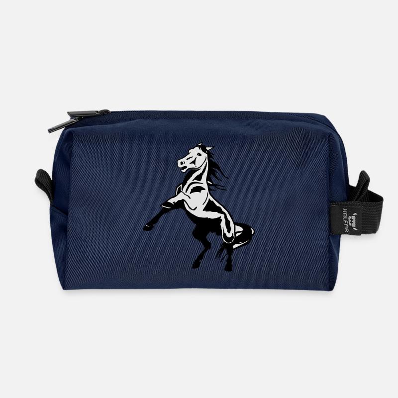 blockedTitle - Recycelte Kulturtasche - Navy