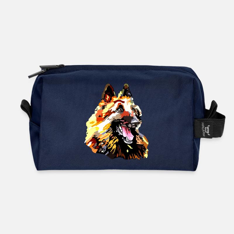 tervueren - Trousse de toilette en tissu recyclé - marine