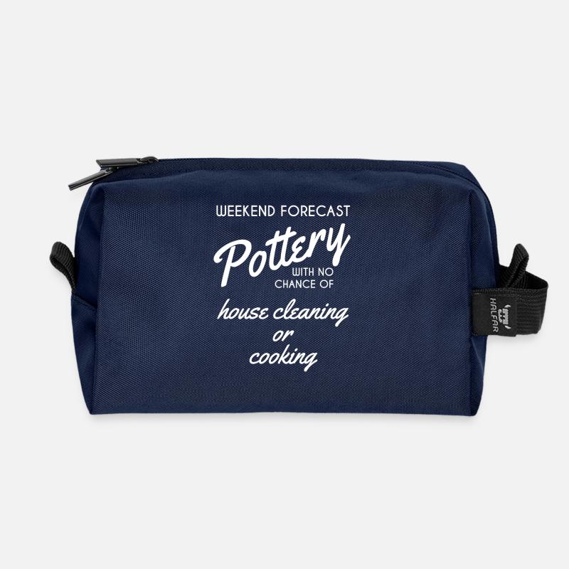 Töpferei - Töpfern - Töpferin - Töpfer - Geschenk - Recycelte Kulturtasche - Navy