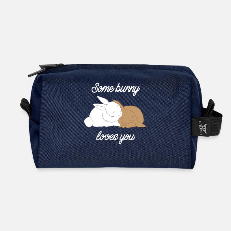 Hasen - Hase - Hasenbesitzer - Liebe - Recycelte Kulturtasche - Navy