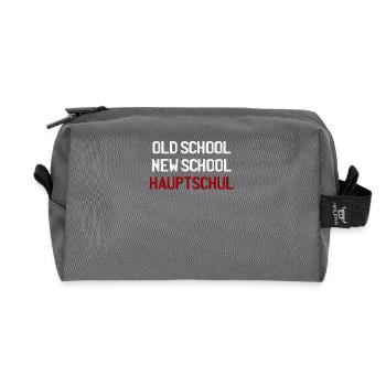 Ancienne école New School High School - Trousse de toilette en tissu recyclé - anthracite - Devant