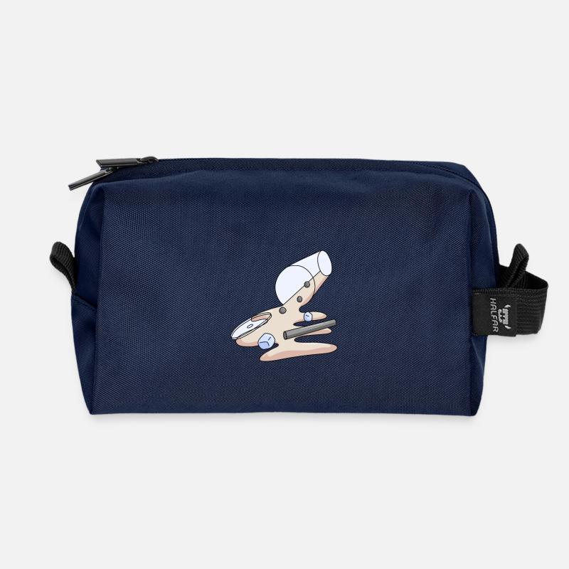 Bubbletea - Recycelte Kulturtasche - Navy