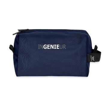 Ingenieur - Recycelte Kulturtasche - Navy - Vorne