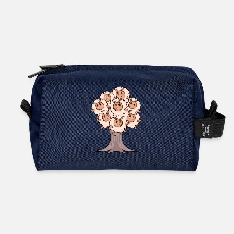 Baumwolle - Recycelte Kulturtasche - Navy