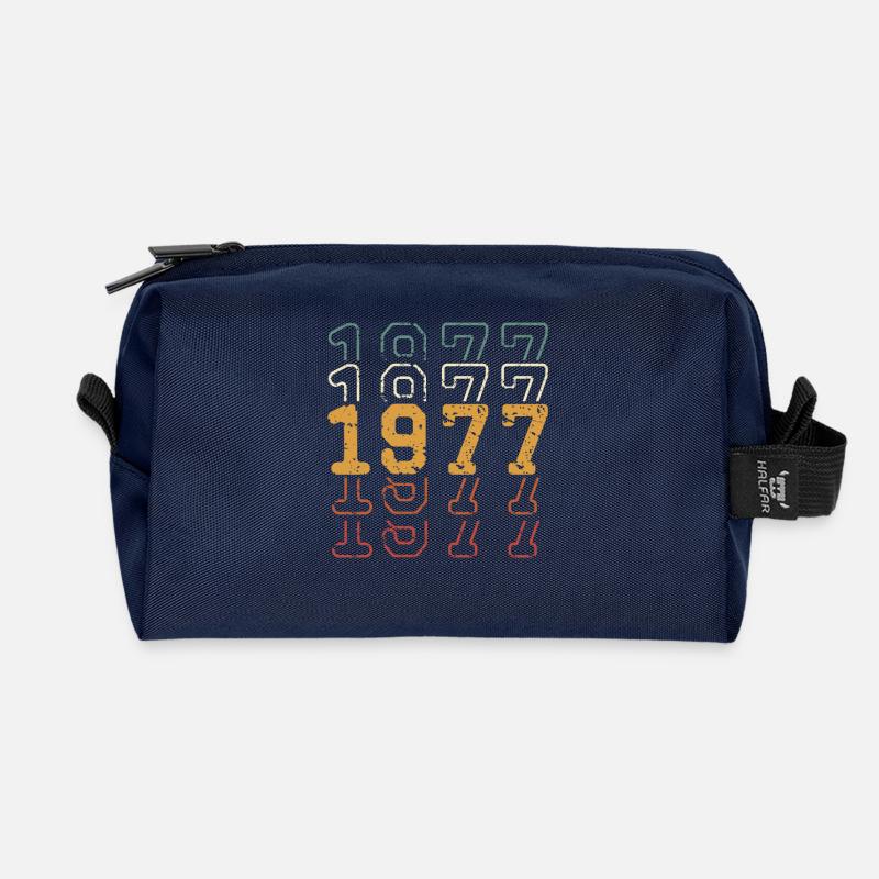 1977 - Recycelte Kulturtasche - Navy