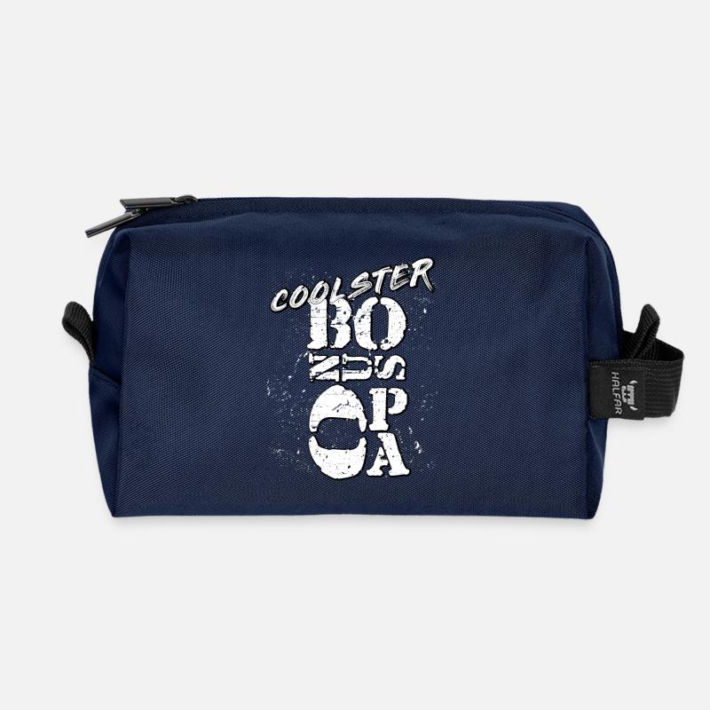 Opa Bonusopa - Recycelte Kulturtasche - Navy