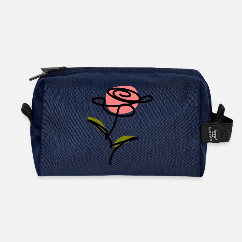 Muttertags Geschenk Mutter Muttertag Geschenkidee  - Recycelte Kulturtasche - Navy