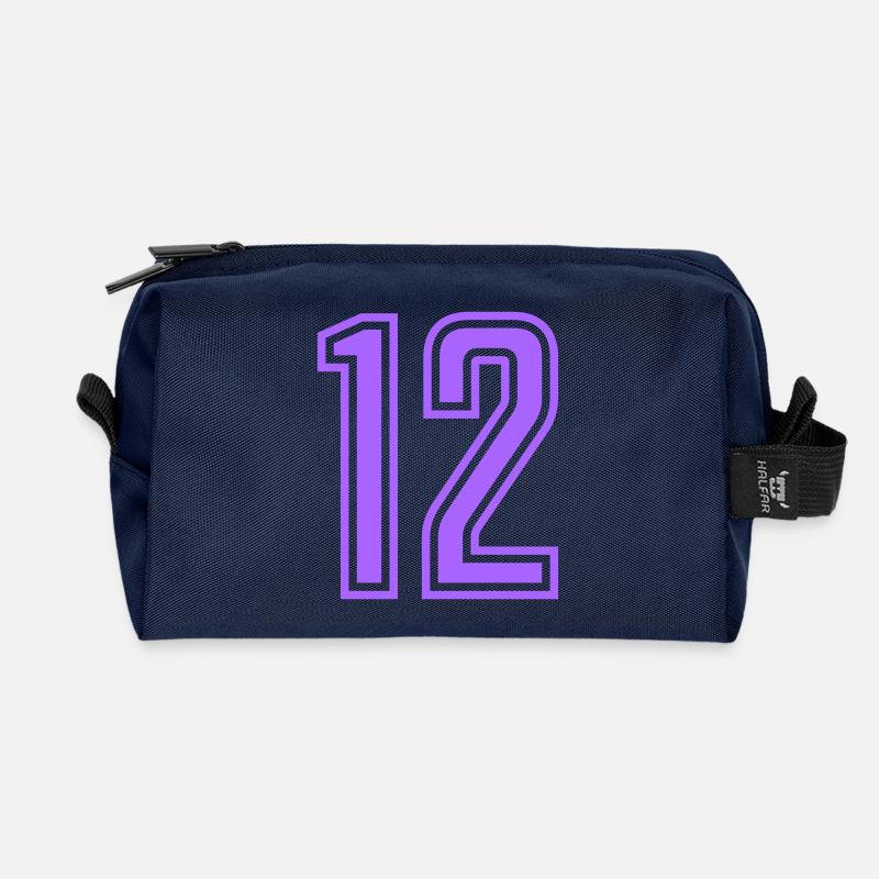 12 - Recycelte Kulturtasche - Navy