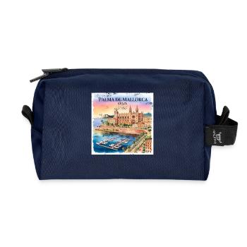 Palma de Mallorca - Recycelte Kulturtasche - Navy - Vorne