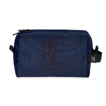Intestin irritable Syndrom Cowboy Frog - Trousse de toilette en tissu recyclé - marine - Devant