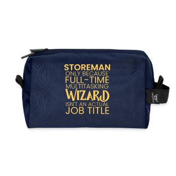 Storeman multitasking Wizard - Recycelte Kulturtasche - Navy - Vorne