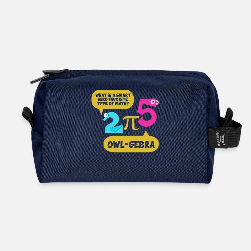 Mathematik Mathe Mathelehrer Mathematiker - Recycelte Kulturtasche - Navy