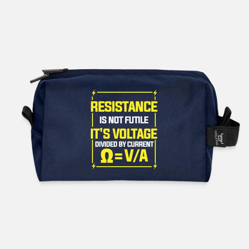 Physik Phyiker Physikstudent Physiklehrer - Recycelte Kulturtasche - Navy