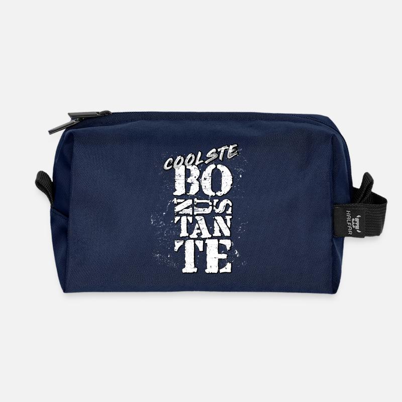 Aunt - Recycled Toiletry Zip Bag - navy