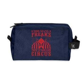 Many Freaks - Not Enough Circus Performer Gifts - Recycelte Kulturtasche - Navy - Vorne