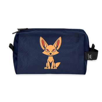 jackal - Recycled Toiletry Zip Bag - navy - Front