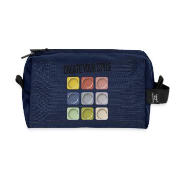 Create Your Style – Sei individuell - Recycelte Kulturtasche - Navy - Vorne