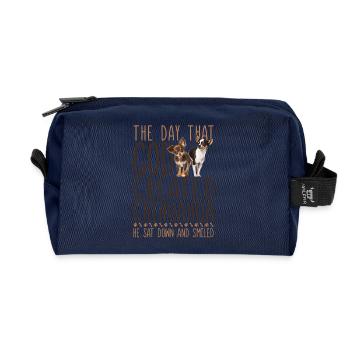 Chihuahua Chihuahueño The Day That - Recycelte Kulturtasche - Navy - Vorne