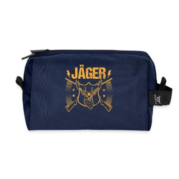 Chasse Chasse Chasseurs Chasseurs - Trousse de toilette en tissu recyclé - marine - Devant