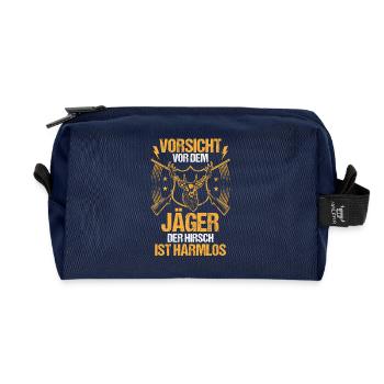 Chasse Chasse Chasseurs Chasseurs - Trousse de toilette en tissu recyclé - marine - Devant