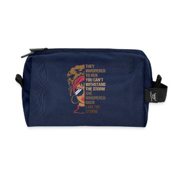 Nurse Nurse Nurse - Recycled Toiletry Zip Bag - navy - Front