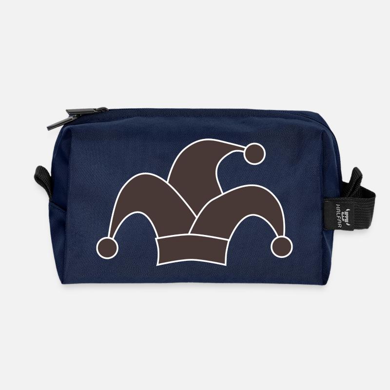 clown - Recycelte Kulturtasche - Navy