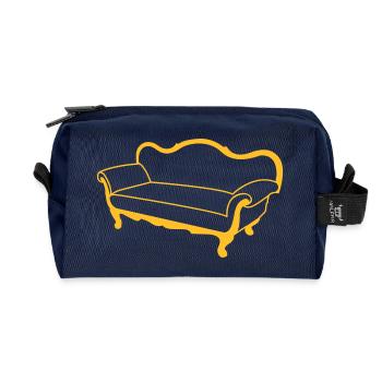Sofa - Recycelte Kulturtasche - Navy - Vorne