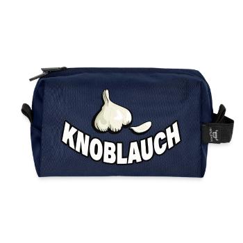 AIL - Trousse de toilette en tissu recyclé - marine - Devant