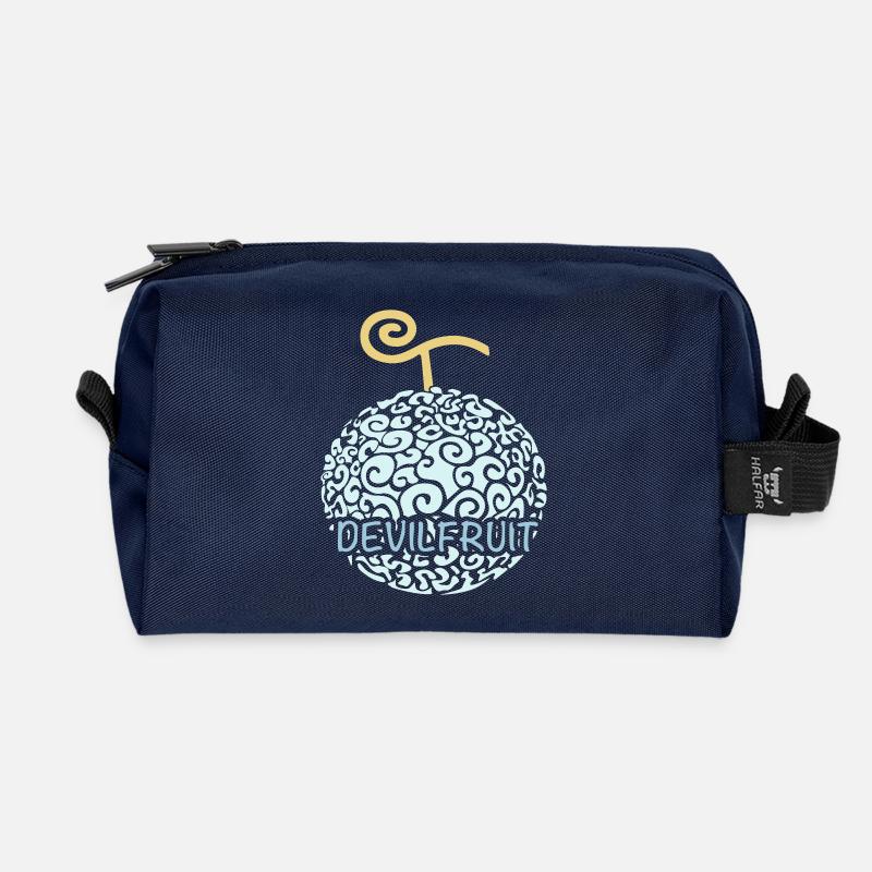 devil-fruit - Trousse de toilette en tissu recyclé - marine