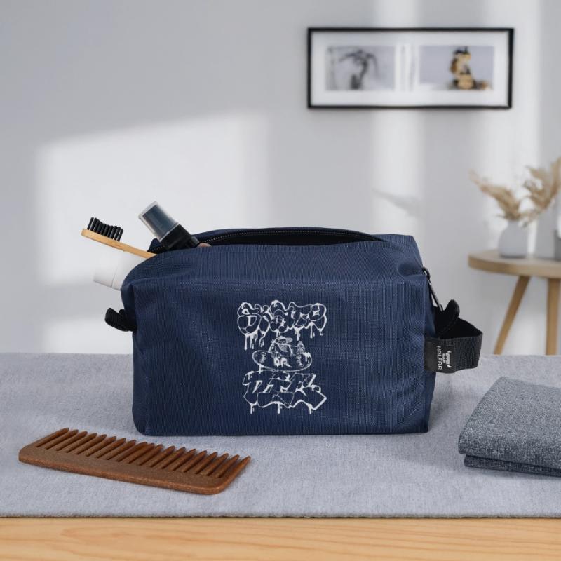 Schlittschuh oder stirb weiß Recycelte Kulturtasche
