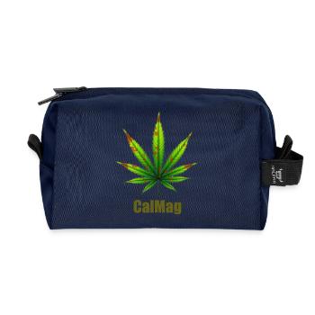 CalMag - Recycelte Kulturtasche - Navy - Vorne