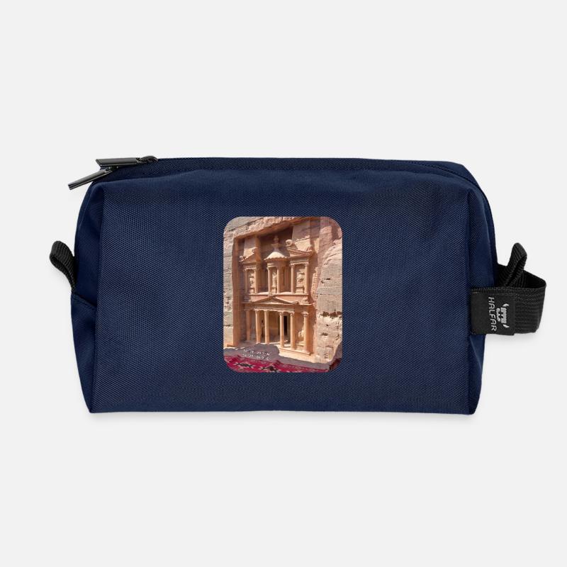 Petra Schatzhaus - Recycled Toiletry Zip Bag - navy