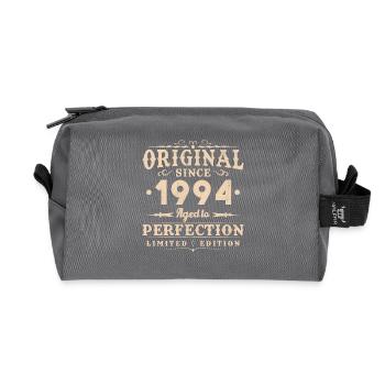 Vinatge 1994 Geburtstagsgeschenk - Recycelte Kulturtasche - Anthrazit - Vorne